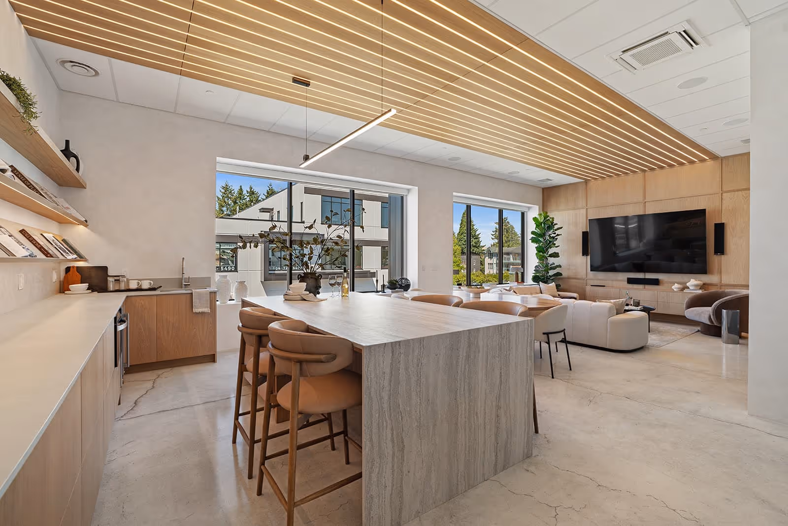 Completed residential construction project from the Markley Construction portfolio